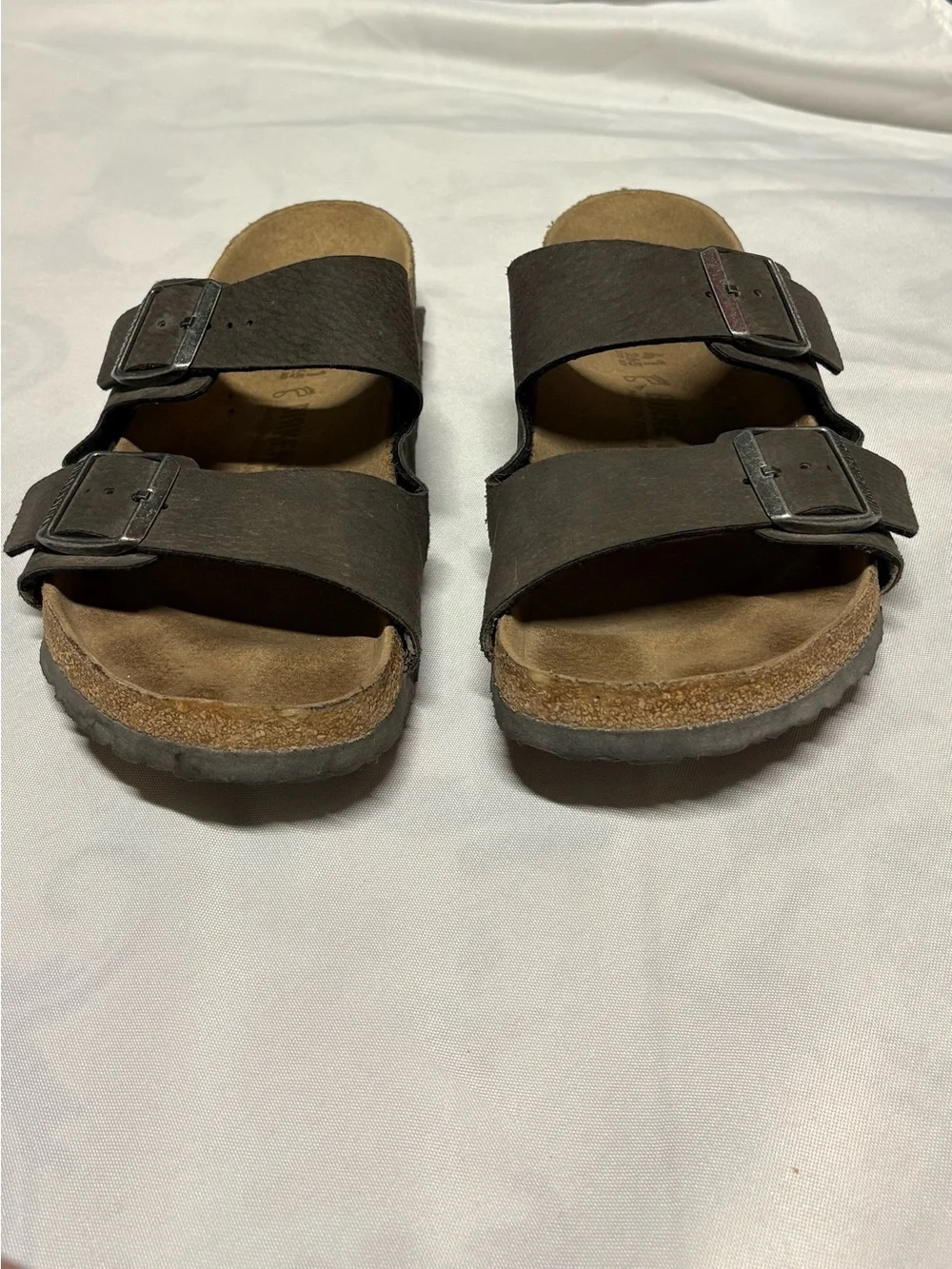 Birkenstock Kids Double Buckle Sandals in Brown